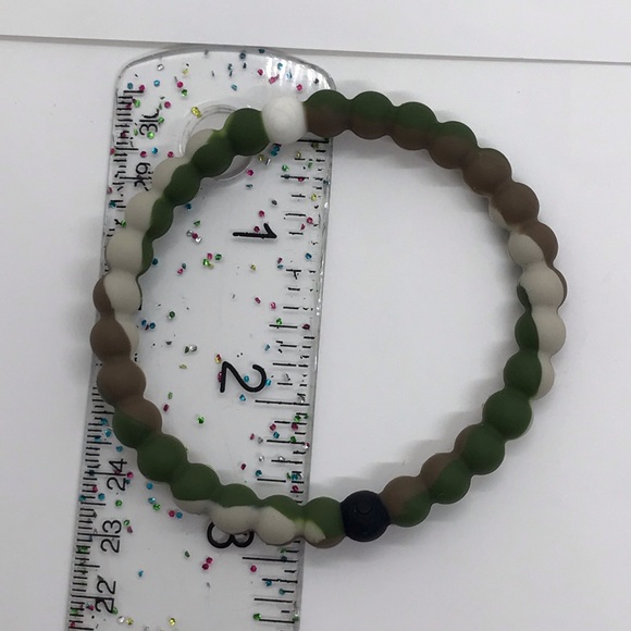 Lokai World Wildlife Fund Bracelet size XL white brown green WWF - Picture 2 of 5